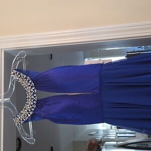 Sherri Hill Royal Blue Gown